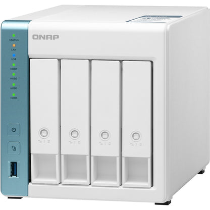 QNAP Quad-core 1.7GHz NAS with 2.5GbE and Feature-rich Applications for Home & Office TS-431P3-4G-US