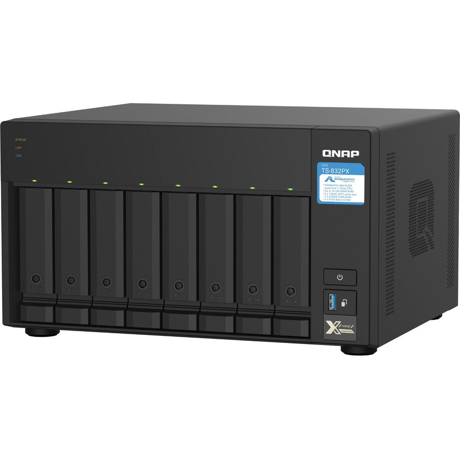 Système de stockage SAN/NAS QNAP TS-832PX-4G TS-832PX-4G-US