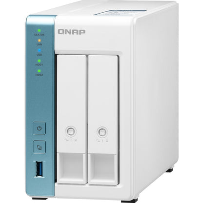 QNAP Quad-core 1.7GHz NAS with 2.5GbE and Feature-rich Applications for Home & Office TS-231P3-4G-US