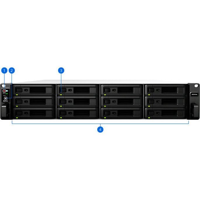 Système de stockage SAN/NAS Synology RackStation RS3618xs RS3618XS