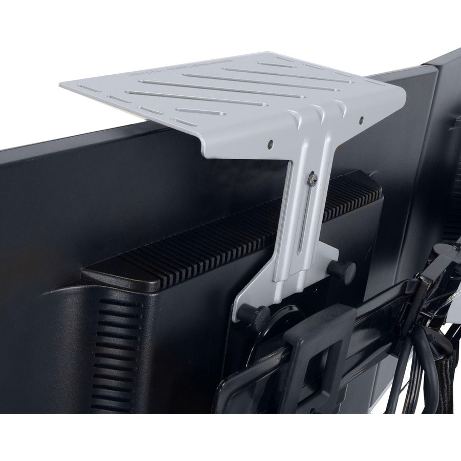 Ergotron Mounting Shelf for Wall Mounting System, Video Conferencing Camera, Webcam, Display Cart - Silver 97-776-194