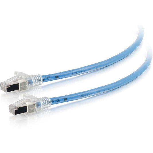 Câble Cat6a certifié HDBaseT de 50 pieds de C2G - Blindage non continu - CMP Plenum 43172