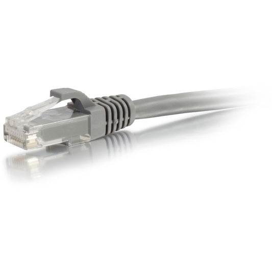 Câble de raccordement réseau C2G Cat5e 6 pouces sans accroc non blindé (UTP) - Gris 00931