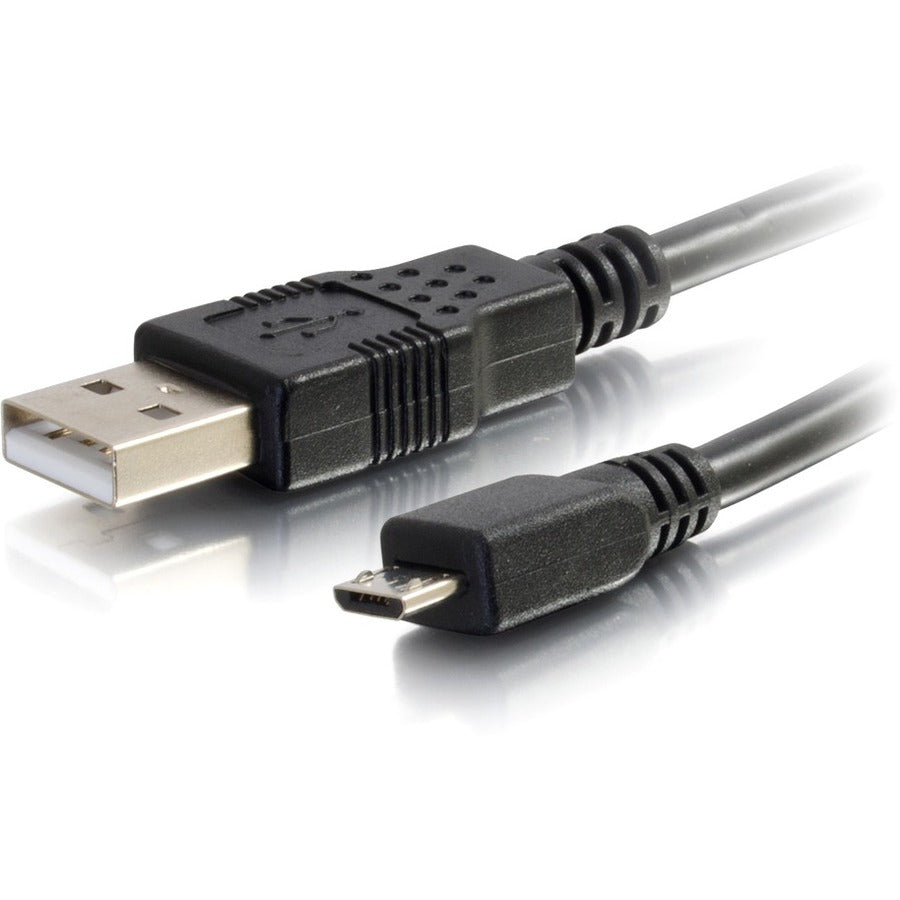 Câble USB 2.0 A mâle vers Micro-USB B mâle C2G 0,3 m (1 pi) 27423