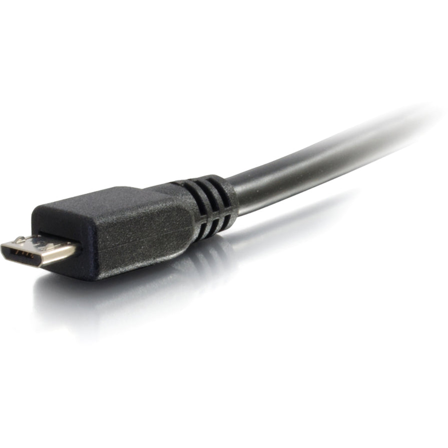 Câble USB 2.0 A mâle vers Micro-USB B mâle C2G 0,3 m (1 pi) 27423