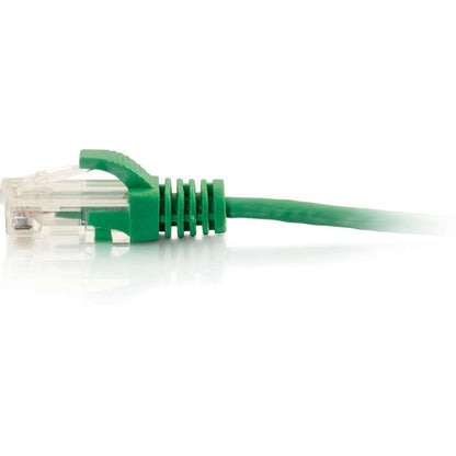 Câble de raccordement réseau Ethernet fin Cat6 sans accroc non blindé (UTP) C2G 7 pieds - Vert 01163