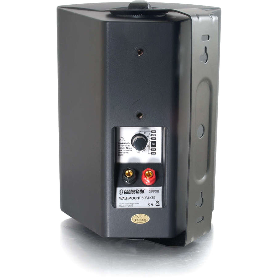 Enceinte murale 2 voies C2G - 30 W RMS - Noir 39908