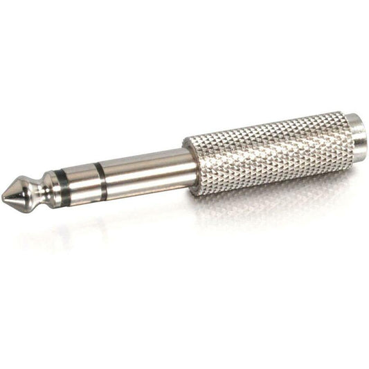 Adaptateur C2G 6,3 mm mâle stéréo vers 3,5 mm femelle stéréo 40639