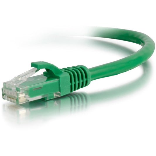 Câble Ethernet de raccordement réseau C2G Cat6a sans accroc non blindé (UTP) de 6 pieds - Vert 50784