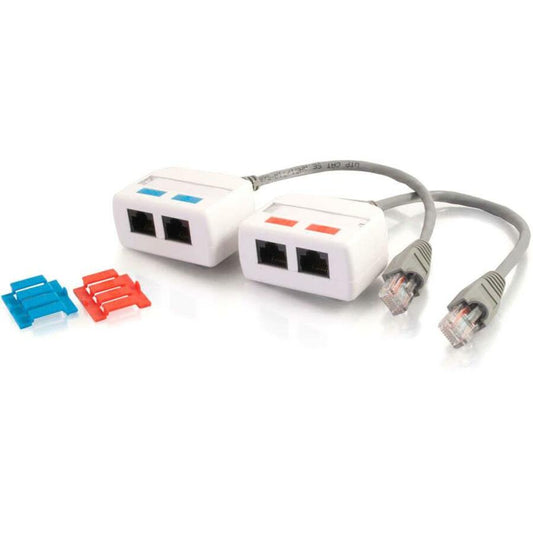 Kit répartiteur/combinateur réseau RJ45 C2G 37049