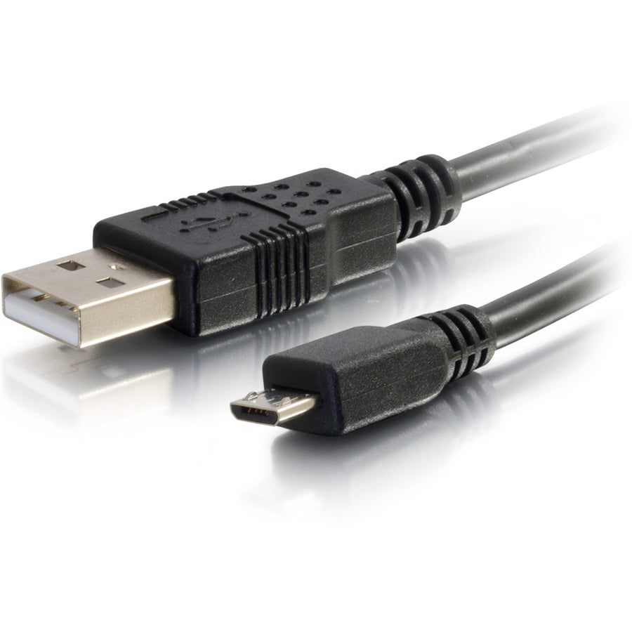 Câble USB 2.0 A mâle vers Micro-USB B mâle C2G 15FT (4,6 m) 27395