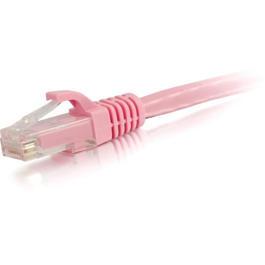 Câble Ethernet Cat6 6 pouces C2G - Sans accroc non blindé (UTP) - Rose 00960
