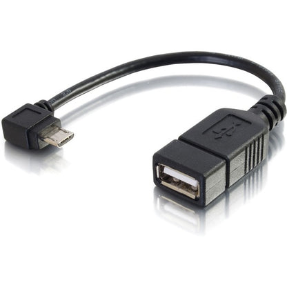 Câble adaptateur USB Micro-B vers USB OTG pour appareil mobile C2G 6 pouces 27320