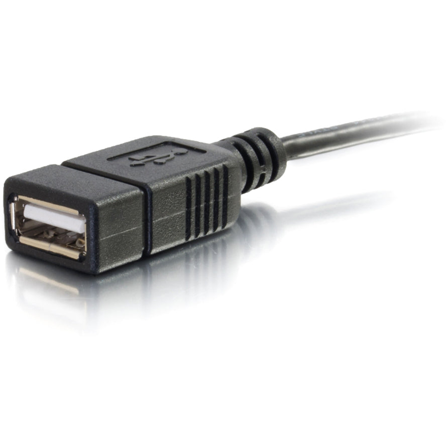 Câble adaptateur USB Micro-B vers USB OTG pour appareil mobile C2G 6 pouces 27320