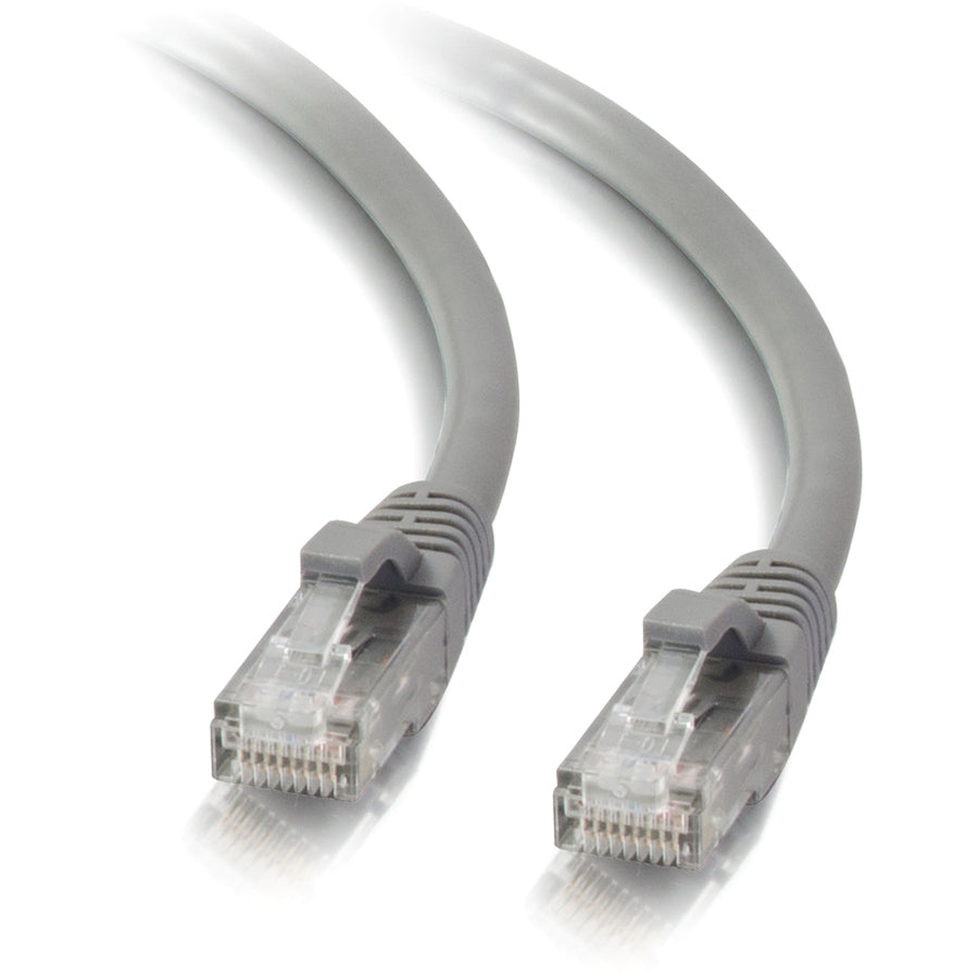 Câble de raccordement réseau non blindé C2G Cat5e 4 pi UTP anti-accroc - Gris 00384