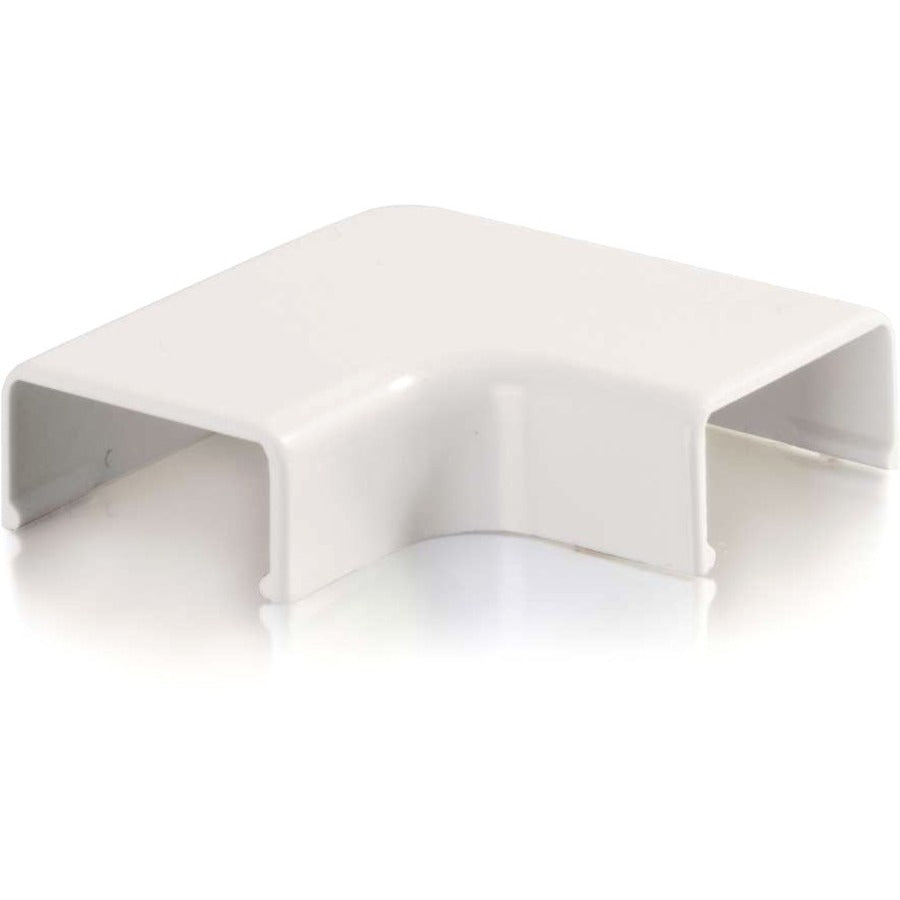 C2G Wiremold Uniduct 2700 90&deg; Flat Elbow White 16051