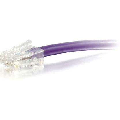 Câble de raccordement réseau non blindé UTP Cat6 non gainé C2G de 8 pieds - Violet 04218
