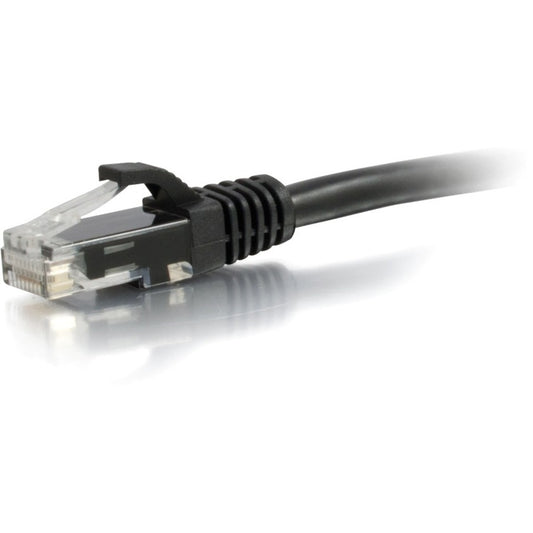Câble de raccordement réseau C2G Cat5e 6 pouces sans accroc non blindé (UTP) - Noir 00933