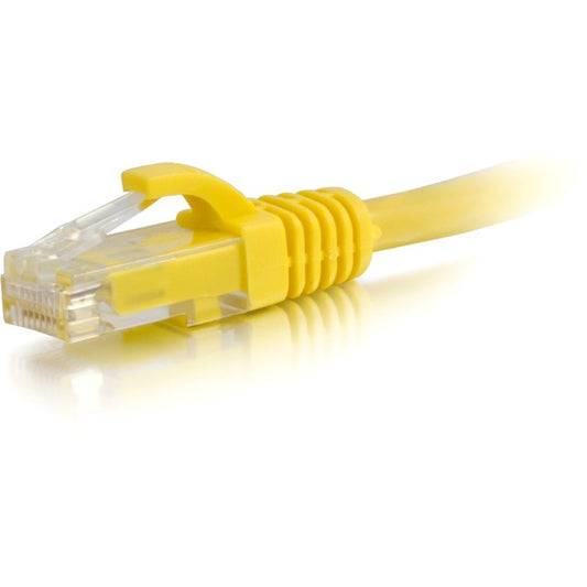 Câble de raccordement réseau C2G Cat6 6 pouces sans accroc non blindé (UTP) - Jaune 00956