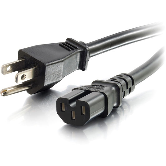 Cordon d'alimentation C2G 3 pieds 14AWG 125 volts (NEMA 5-15P vers IEC C15) 10342