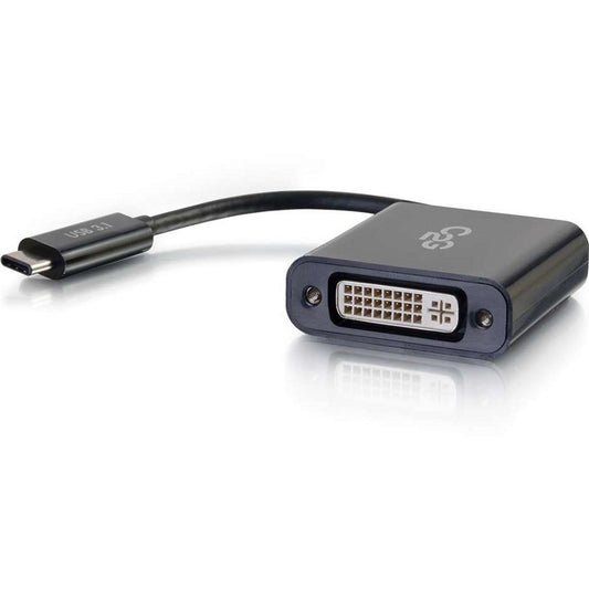 Adaptateur convertisseur vidéo USB-C vers DVI-D C2G - Noir 29483