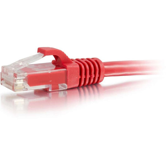 Câble Ethernet Cat6 6 pouces C2G - Sans accroc non blindé (UTP) - Rouge 00955