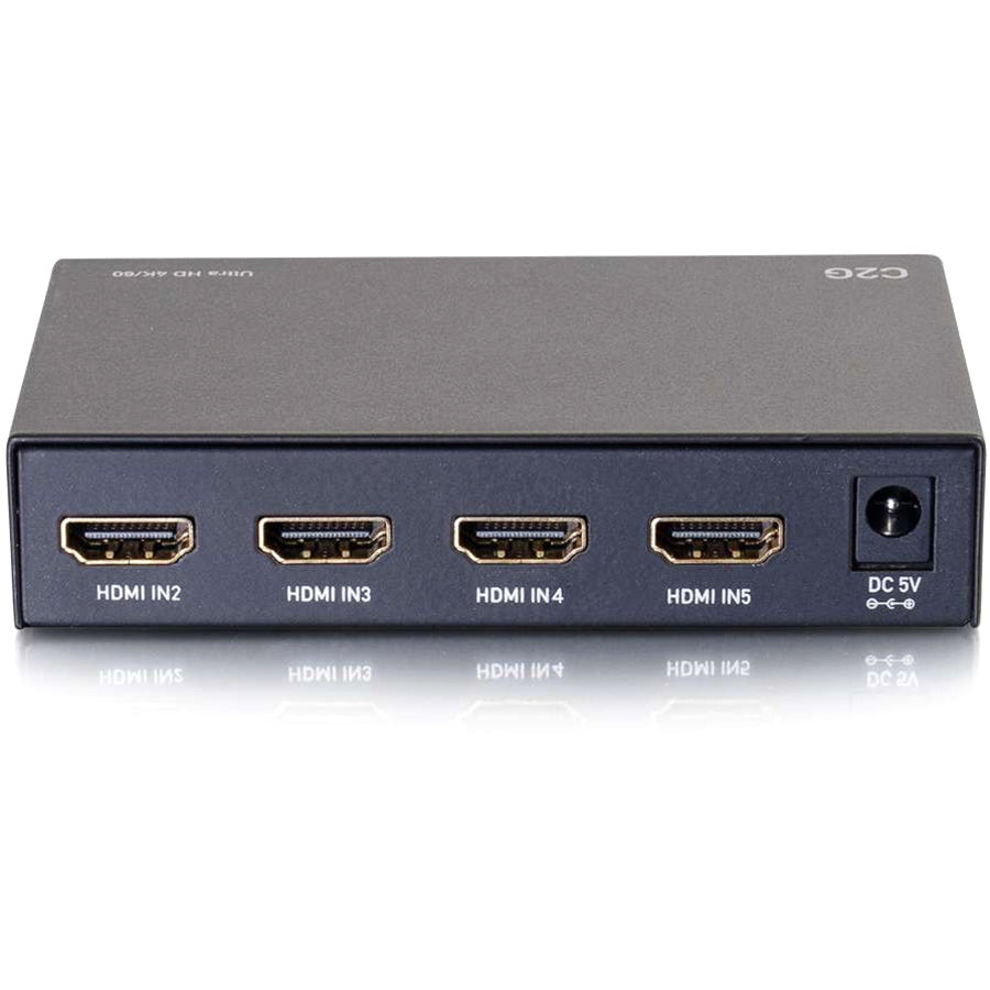Sélecteur HDMI C2G UltraHD 5 X 1 - Commutateur HDMI 4K 41397