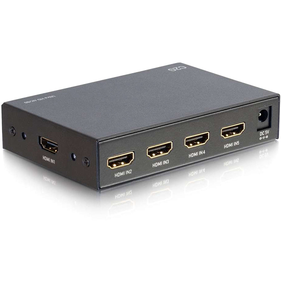 Sélecteur HDMI C2G UltraHD 5 X 1 - Commutateur HDMI 4K 41397