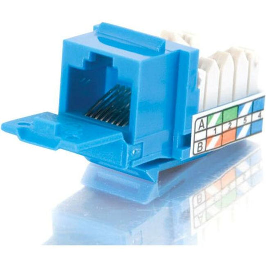 Prise Keystone 90 degrés RJ-45 C2G Cat. 5e 35206