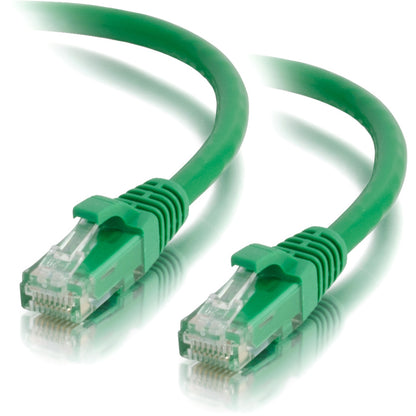 Câble de raccordement réseau non blindé C2G Cat5e 2 pi - Vert 00410