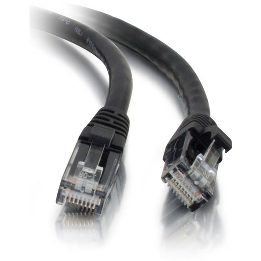 Câble de raccordement réseau non blindé C2G Cat5e 6 pi UTP sans accroc - Noir 00403