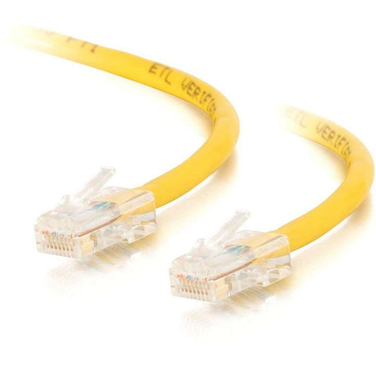 Câble de raccordement réseau UTP croisé non blindé Cat5e C2G 7 pi - Jaune 24511