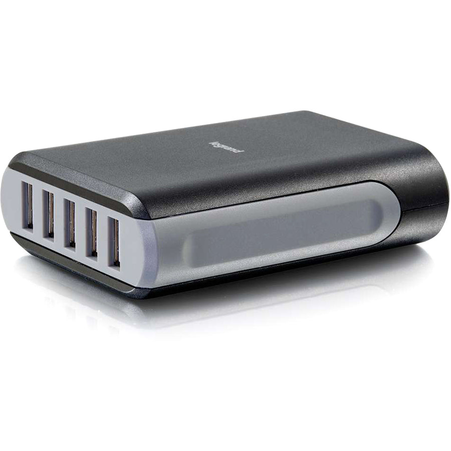 Chargeur mural USB 5 ports C2G - Adaptateur secteur vers USB, sortie 5 V 8 A 20278