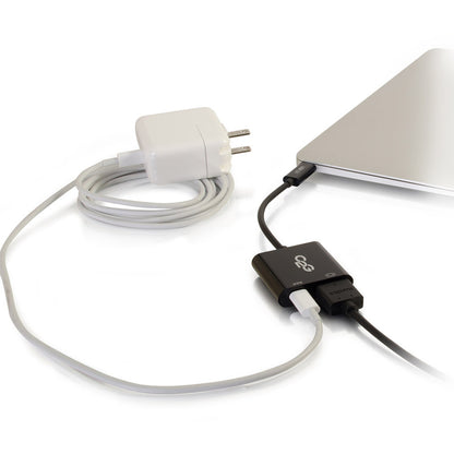 Adaptateur convertisseur USB C vers HDMI A/V C2G avec alimentation 4K 30 Hz - Noir 29531