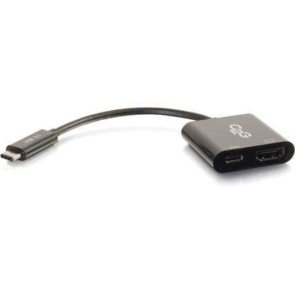 Adaptateur convertisseur USB C vers HDMI A/V C2G avec alimentation 4K 30 Hz - Noir 29531