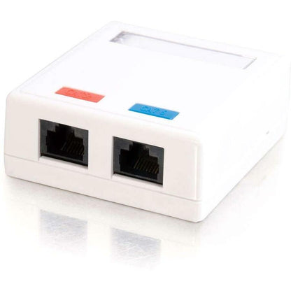 Boîtier de montage en surface C2G 2 prises Cat 5e 03837