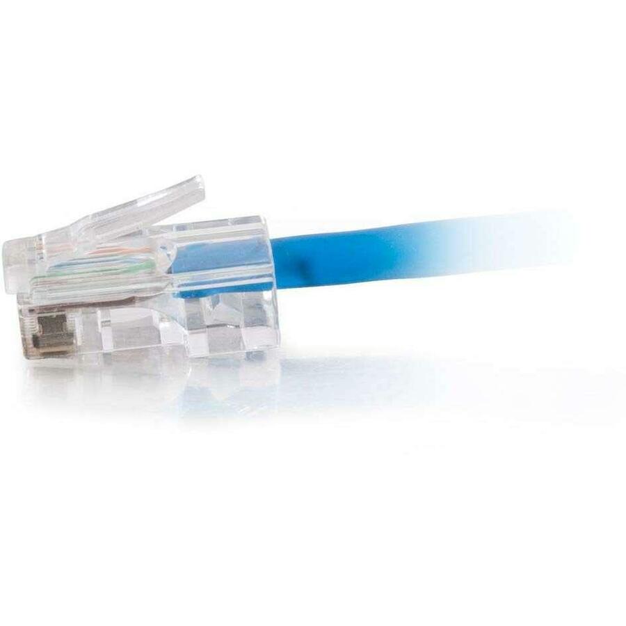 Câble de raccordement réseau UTP non blindé Cat5e non gainé C2G de 25 pieds - Bleu 15246