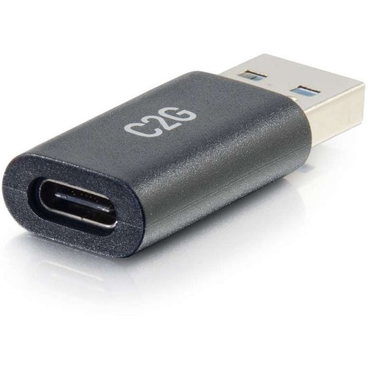 Adaptateur convertisseur USB C vers USB A SuperSpeed ​​USB 5 Gbit/s C2G - Femelle vers mâle 54427