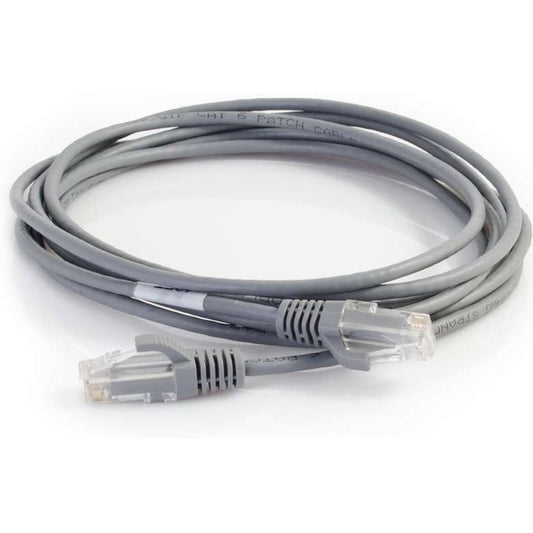 Câble de raccordement réseau fin C2G Cat6 8 pieds sans accroc non blindé (UTP) - Gris 01094