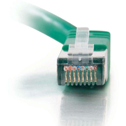 Câble de raccordement réseau blindé moulé C2G Cat5e de 14 pieds - Vert 27264