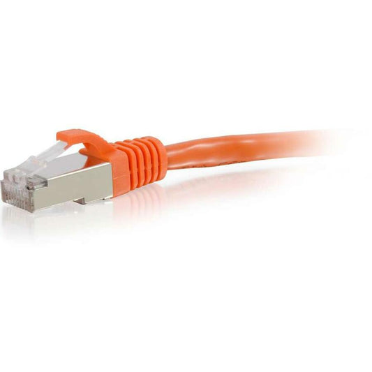 Câble Ethernet Cat6 C2G 3 pieds - Blindé sans accroc (STP) - Orange 00878