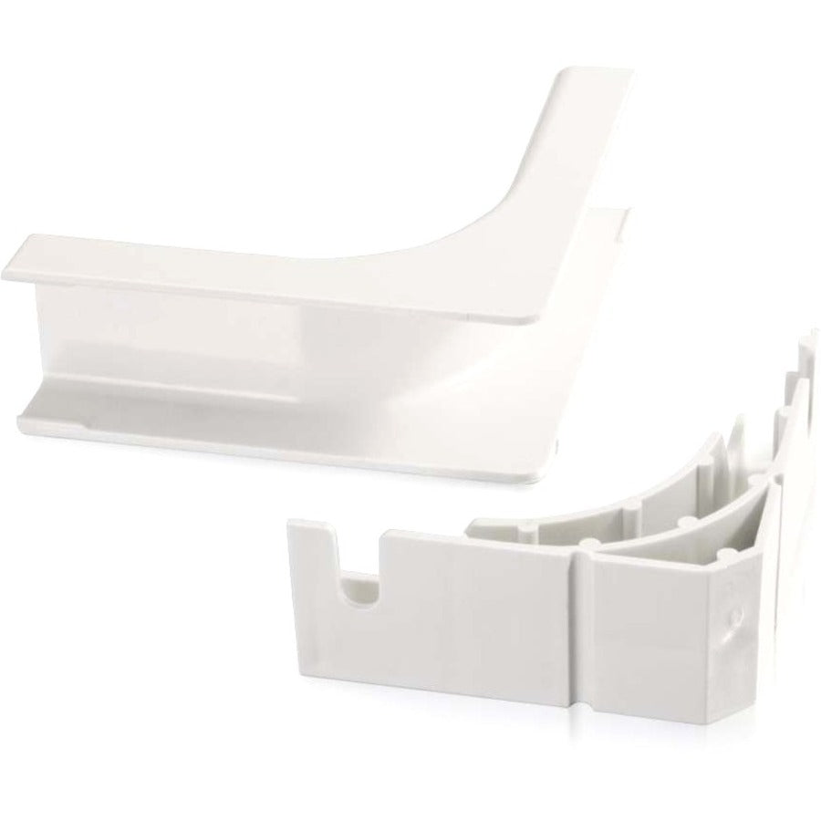 C2G Wiremold Uniduct 2800 Bend Radius Compliant Internal Elbow White 16064