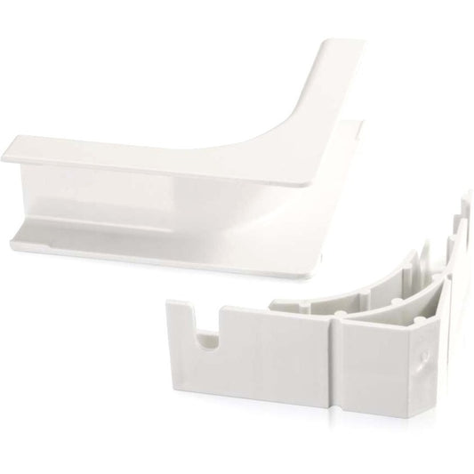 Coude interne conforme au rayon de courbure C2G Wiremold Uniduct 2800, blanc 16064