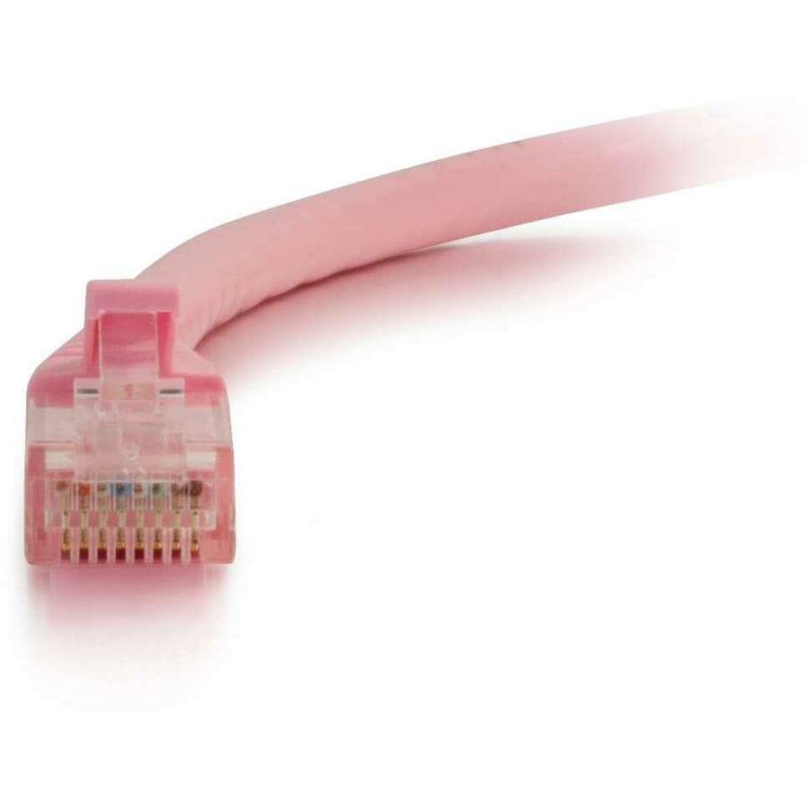 Câble Ethernet Cat6 C2G 7 pieds - Sans accroc non blindé (UTP) - Rose 04049