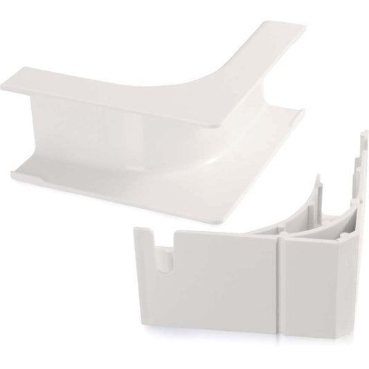 Coude interne conforme au rayon de courbure C2G Wiremold Uniduct 2900, blanc 16065
