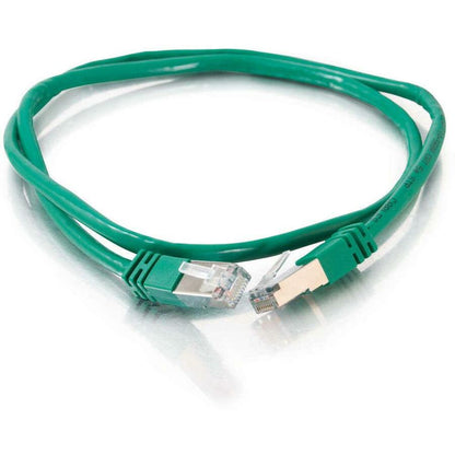 Câble de raccordement réseau blindé moulé C2G Cat5e de 50 pieds - Vert 27274