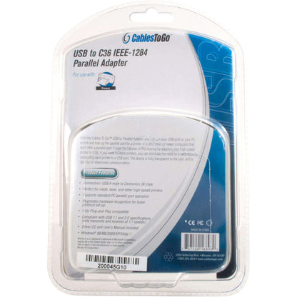 C2G USB To PARALLEL ADAPTER 16898