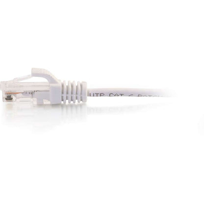 Câble de raccordement réseau Ethernet fin C2G Cat6 7 pieds sans accroc non blindé (UTP) - Blanc 01188