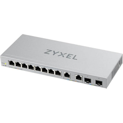Commutateur multi-Gigabit géré par le Web ZYXEL 12 ports avec 2 ports 2,5G et 2 ports 10G SFP+ XGS1210-12