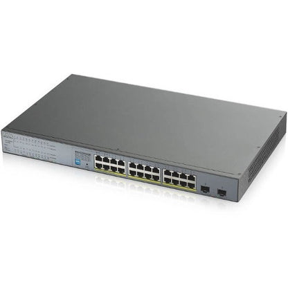 Commutateur PoE non géré GbE 24 ports ZYXEL avec liaison montante GbE GS1300-26HP